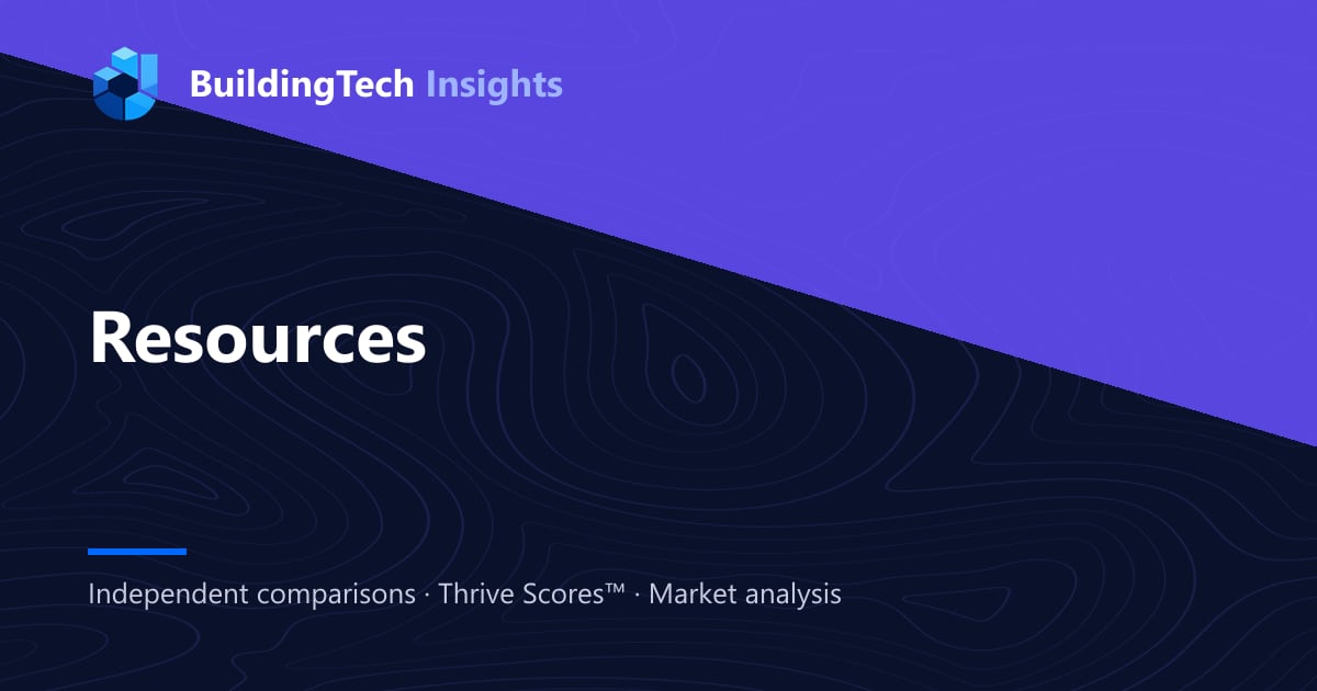 Resources - BuildingTech Insights
